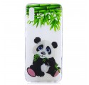 Samsung Galaxy A50 Transparent Panda Eat Cover