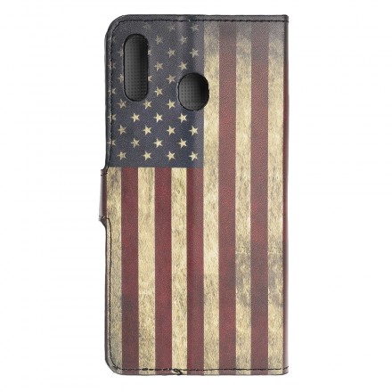 Hülle Samsung Galaxy A40 USA Flagge