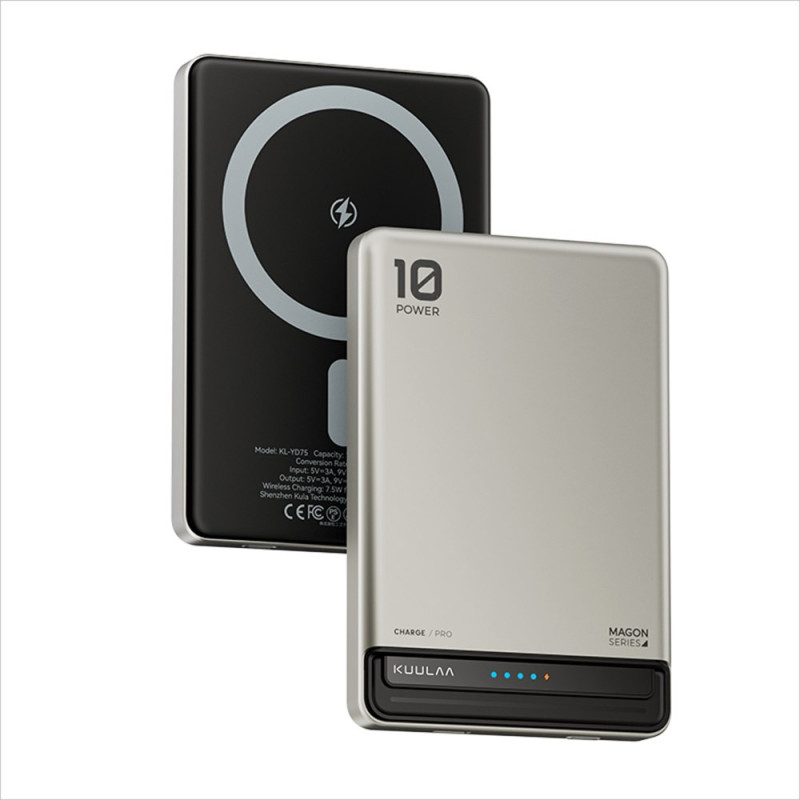 Externe drahtlose magnetische Batterie 10000mAh 15W KUULAA