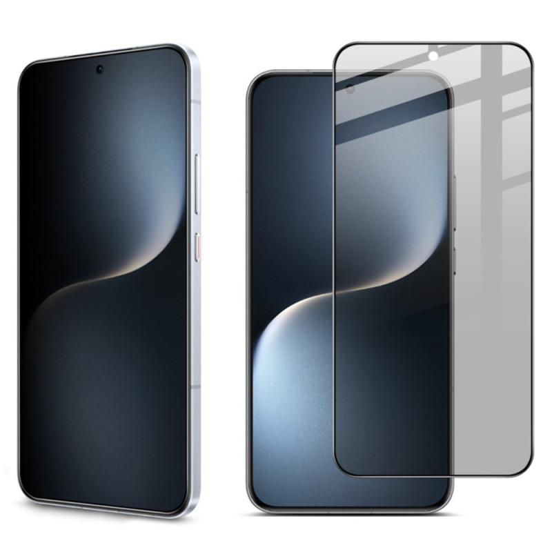 Anti-Espion gehärtetes Glas für Poco F8 Pro Display (Entsperrung durch Fingerabdruck)