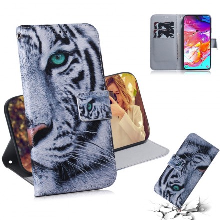 Samsung Galaxy A70 Tiger Face Hülle