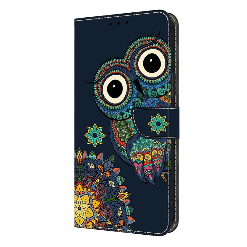 Samsung Galaxy S26 Plus Hülle Eulenmotiv Mandala