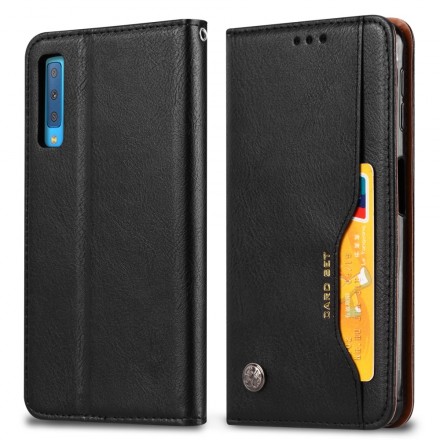 Flip Cover Samsung Galaxy A70 Kunstleder Kartenhalter