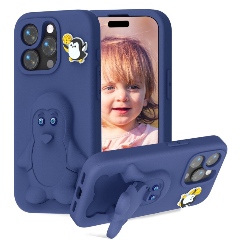 iPhone 13 Pro Max Cover Support Pinguin-Design