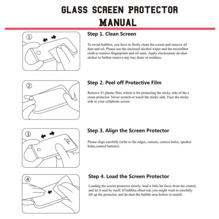Schutz aus gehärtetem Glas für Samsung Galaxy A70 HAT PRINCE