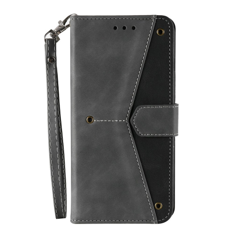 Xiaomi Redmi Note 15 Pro 5G Tasche Retro Design mit Riemen