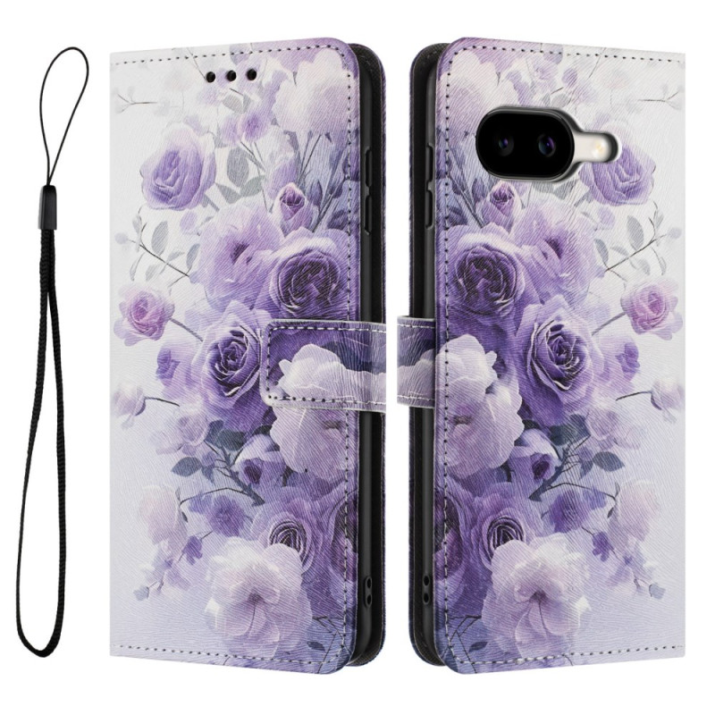 Housse Google Pixel 10A Roses Violette