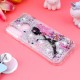 Huawei P30 Lite Transparent Blümchen Fee Glitters Cover