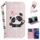 Huawei P30 Lite Tasche Panda Love mit Riemen