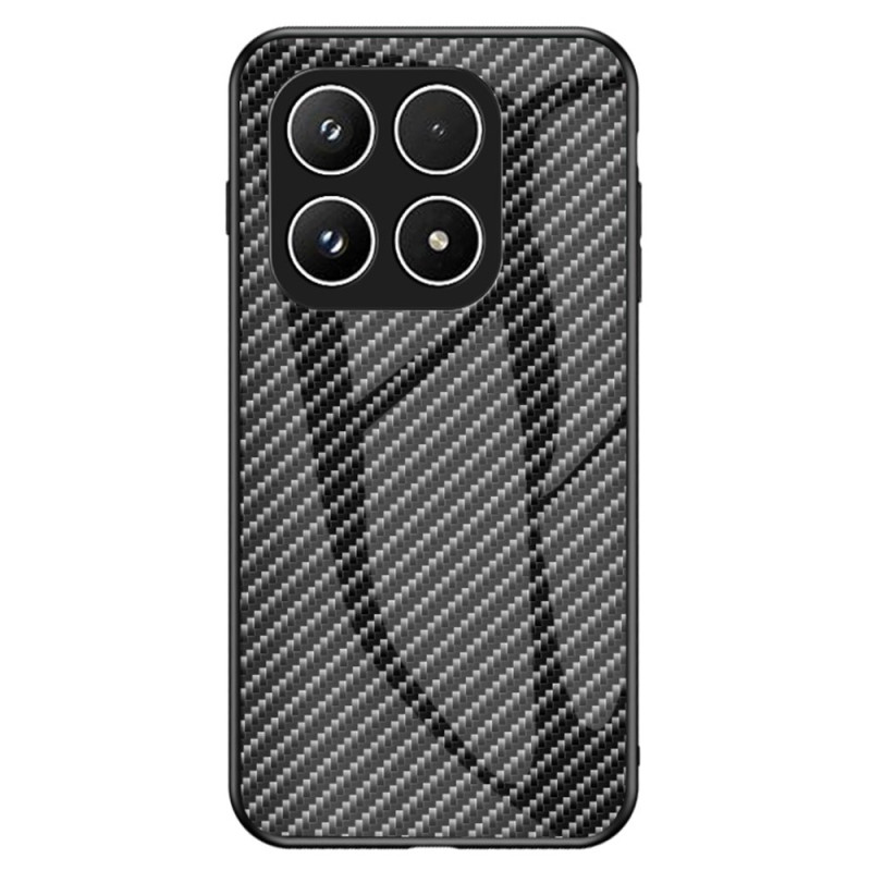 Xiaomi 17 Hülle aus gehärtetem Glas und Kohlefaser