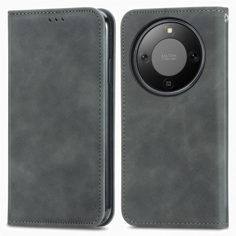 Flip Cover Honor Magic 8 Lite Wildleder-Effekt