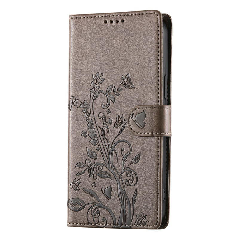 Oppo Reno 15 5G Schmetterling Floral Tasche