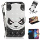 Samsung Galaxy A20e Angry Panda Tasche mit Riemen