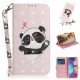 Samsung Galaxy A20e Panda Love Tasche mit Riemen