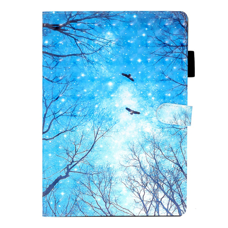 Housse iPad( 9.7 pouces) / iPad Pro 9.7 pouces / iPad Air / iPad Air 2 Ciel Bleu
