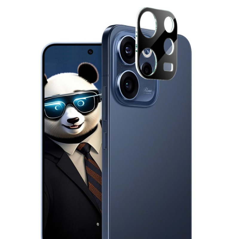 Lentille de Protection en Verre Trempé pour Oppo Reno1 5 F 5G (version noire)