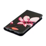 Samsung Galaxy A10 Hülle Blume Rosa