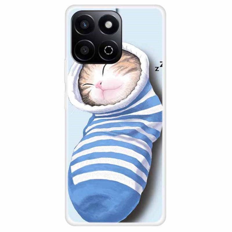 Cover Honor X7c 4G / 200 Smart 5G Katze mit Socken