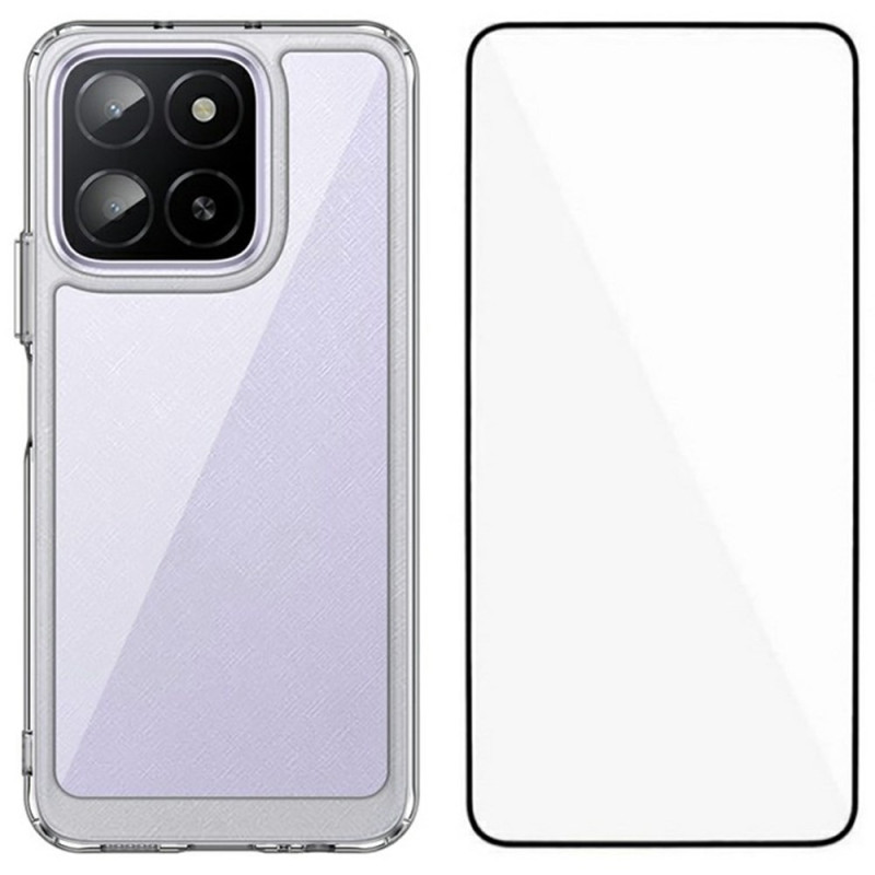 Coque Honor X6a 4G Transparente avec Protecteur Écran