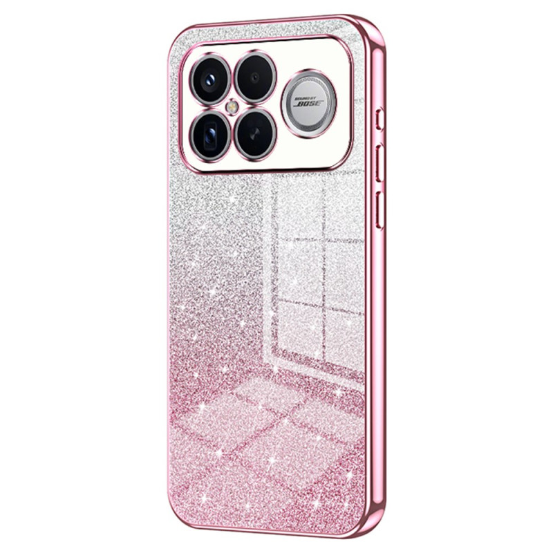 Coque Poco F8 Ultra Finition Paillettes Dégradées