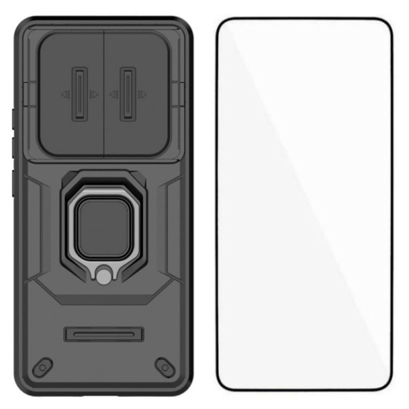 Coque Xiaomi Redmi Note 15 Pro 5G Ring Résistante avec Protection Écran et Caméra