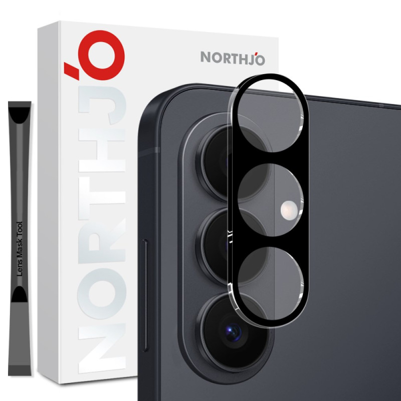 Lentille de Protection en Verre Trempé pour Samsung Galaxy S26 (version noire)