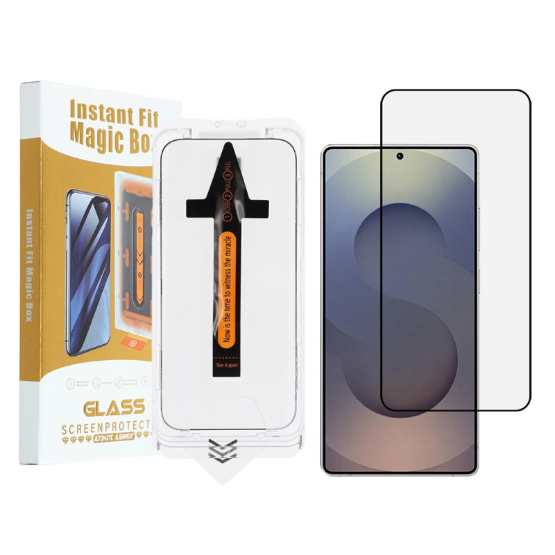 Protection en Verre Trempé Intégrale pour Samsung Galaxy S26 Ultra Outil d'Installation (déverrouillage par empreinte)