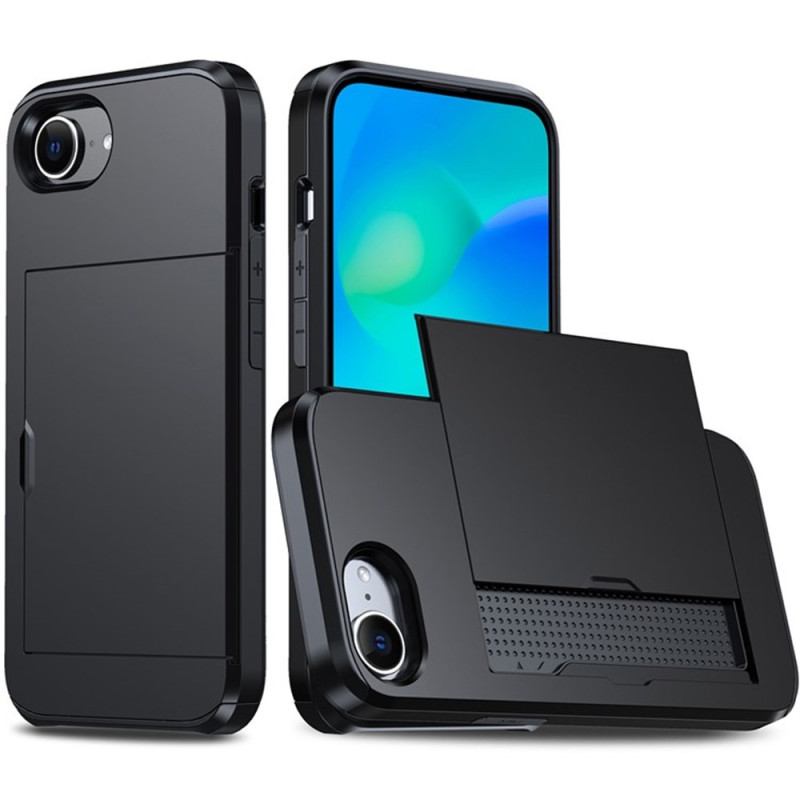 iPhone Cover 17E / 16E Kartenhalter zum Ausziehen AMORUS