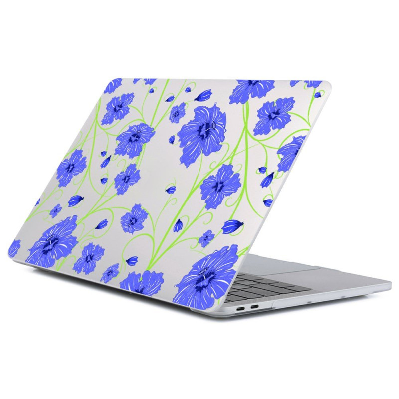 MacBook Air 13'' (2026) / (2025) / (2024) / (2022) Hülle Floralie Blau
