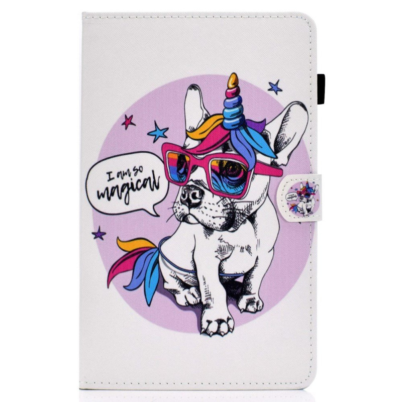 Hülle Samsung Galaxy Tab A 10.1 (2016) Einhorn Hund