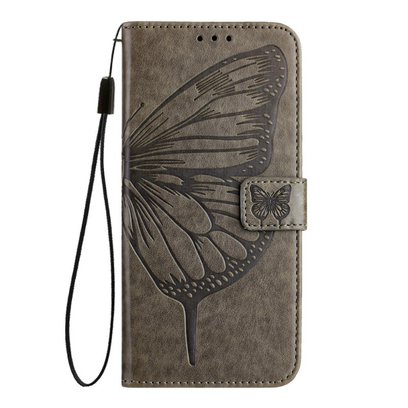 Honor 600 Lite Schmetterling Grafik Riemen Tasche