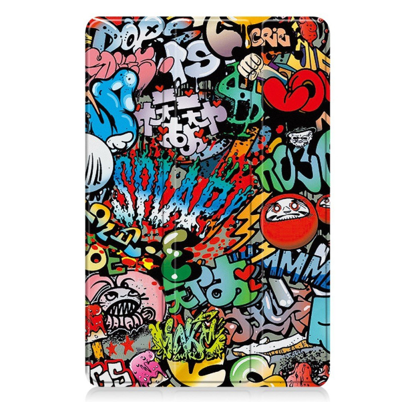 Xiaomi Redmi Pad 2 Cover Graffiti-Muster