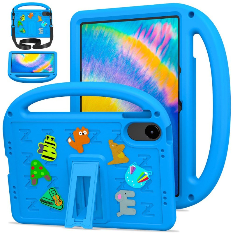 Coque Xiaomi Redmi Pad 2 Enfant avec Béquille et Bandoulière