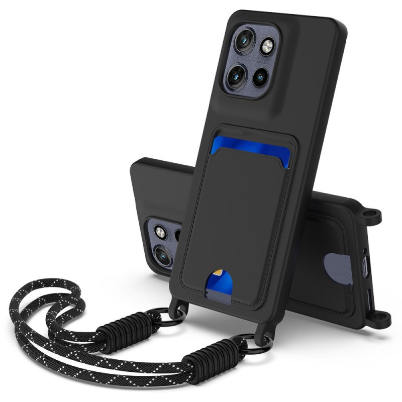Kordelzughülle Motorola Edge 60 Neo / 50 Neo Kartenhalter