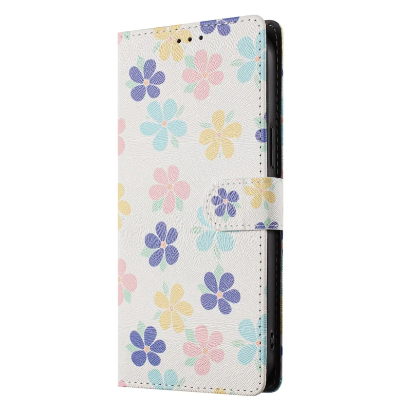 Motorola Edge 70 Fusion Hülle Bunte Blumen