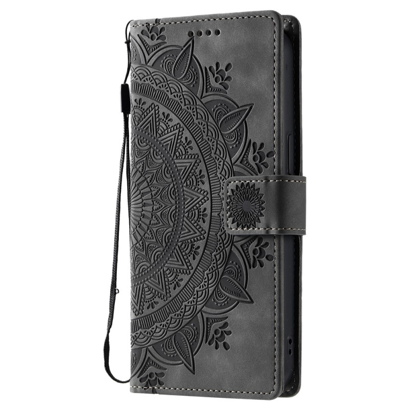 Flip Cover Samsung Galaxy A27 5G Wildlederoptik Mandala