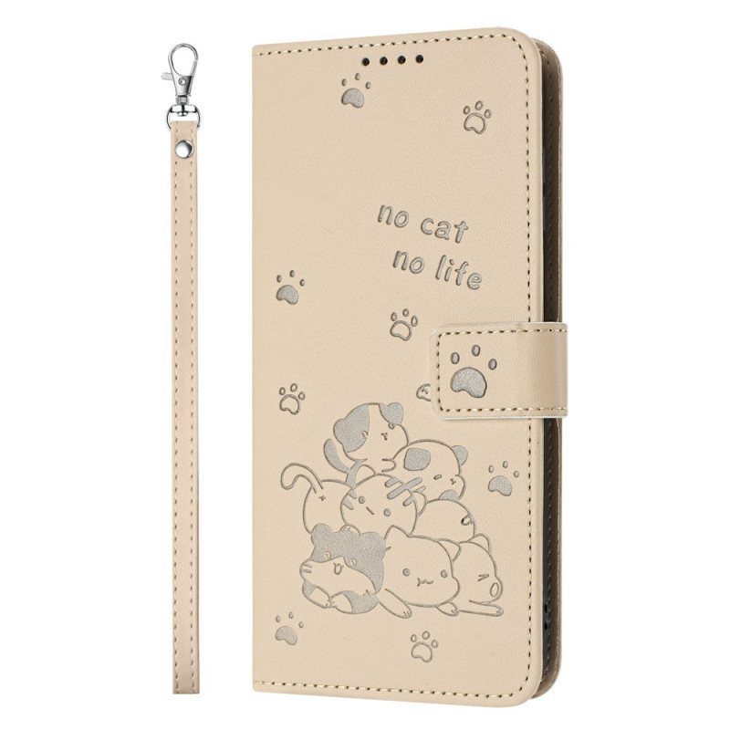 Tasche Moto G67 Power / G57 Power No Cat No Life