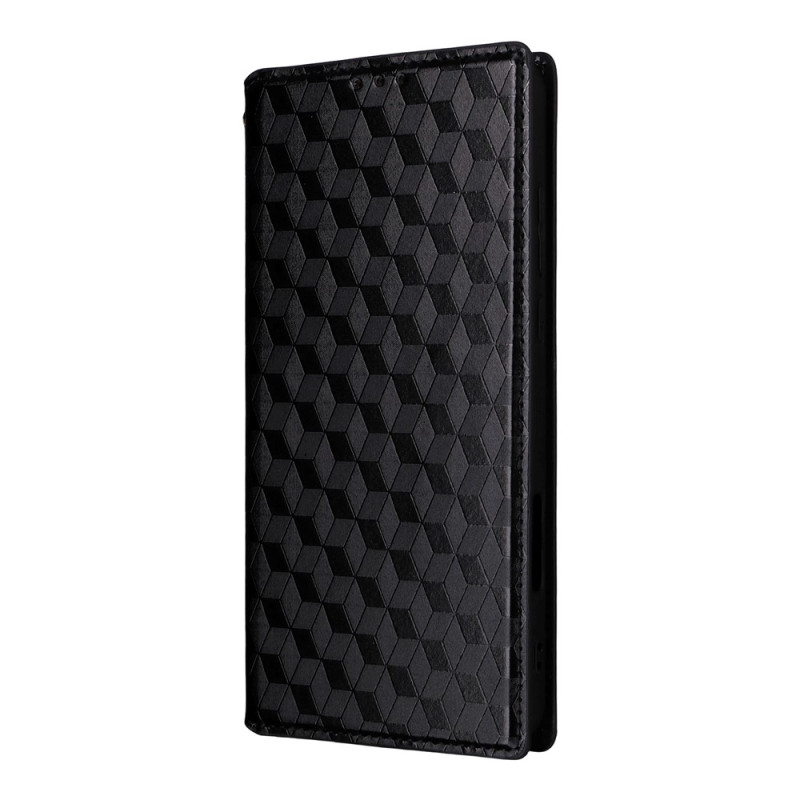 Flip Cover Oppo Find X9 Ultra Glänzende Rauten