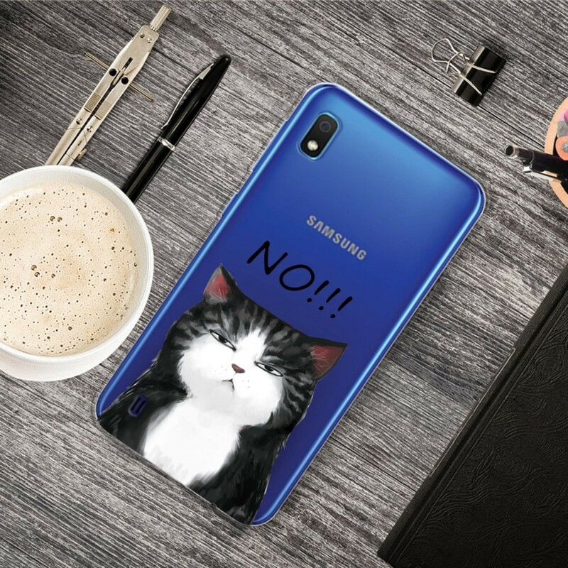 Samsung Galaxy A10 Cover Die Katze, die Nein sagt