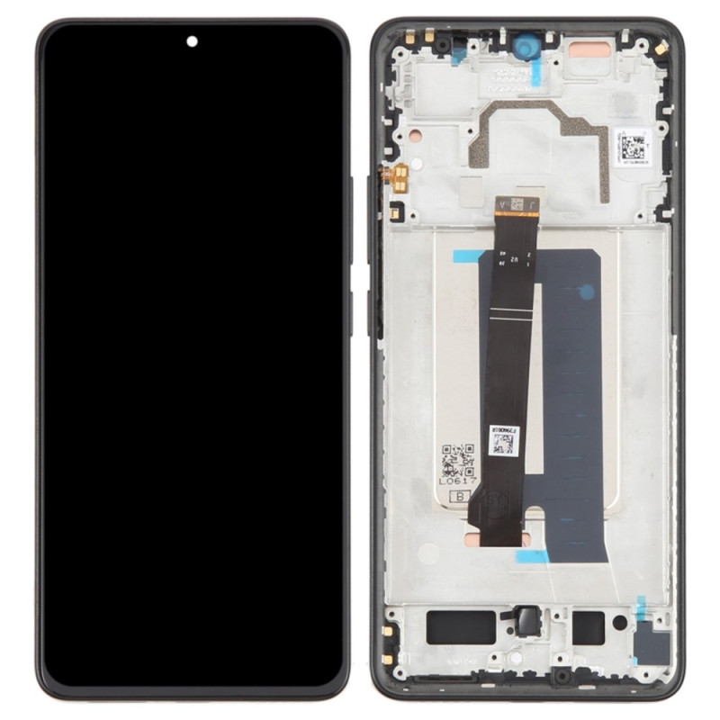 OLED-Display in OEM-Qualität der Klasse S mit Rahmen für das Xiaomi Poco X6 Pro