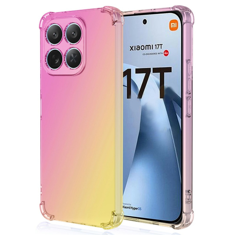 Stoßfeste Xiaomi 17T-Hülle mit Farbverlauf