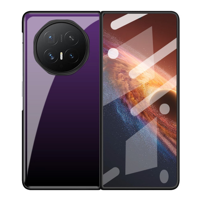Honor Magic V6 Handyhülle aus gehärtetem Glas mit Marmormuster