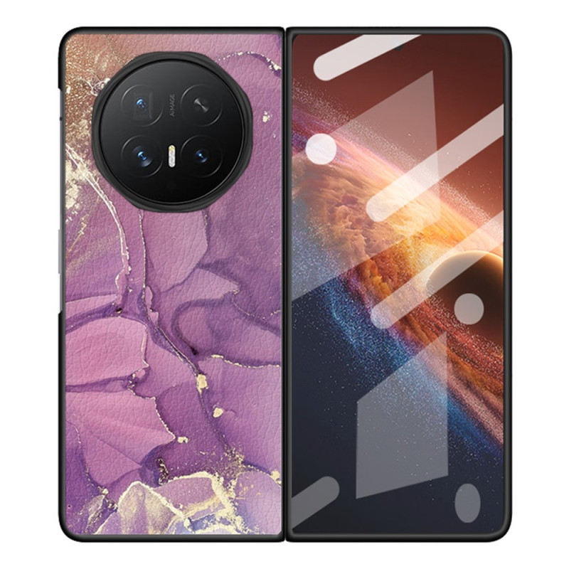Coque Honor Magic V6 5G Texture Marbre Effet Cuir