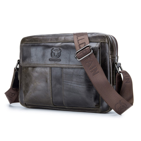BULLCAPTAIN Ledertasche mit...