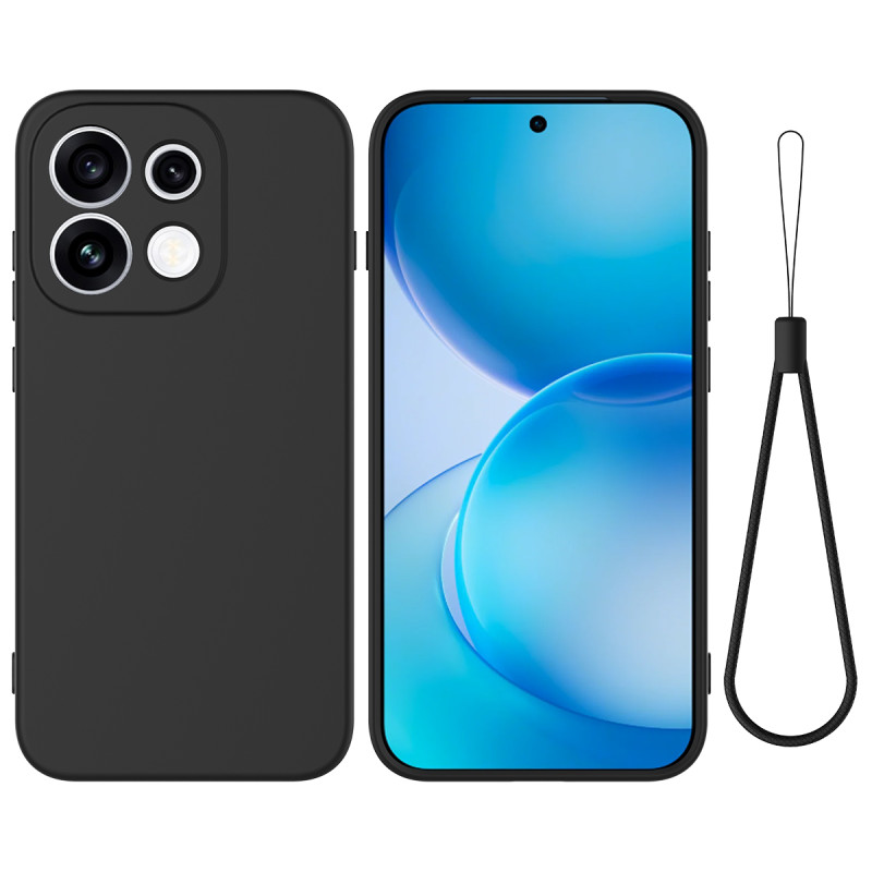 Oppo Reno 16 Pro 5G Silikonhülle mit Trageband