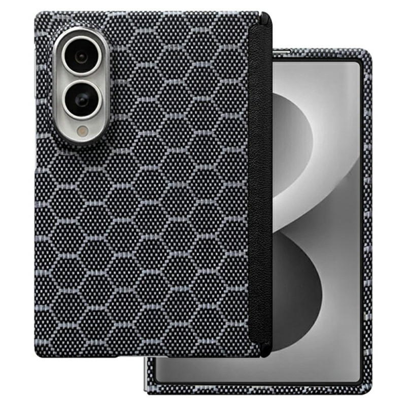 Magnetische Samsung Galaxy Z Fold 8-Hülle aus Aramidfaser mit Scharnierschutz