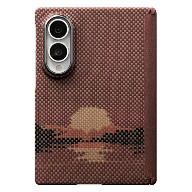 Samsung Galaxy Z Fold 8 Magnethülle aus Aramidfaser „Sun“