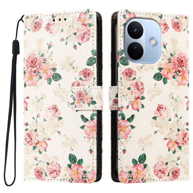 Hülle für das Xiaomi Redmi Note 17 Pro 5G mit Liberty-Blumenmuster