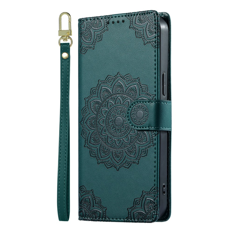 Xiaomi Redmi Note 17 Pro 5G Hülle „Mandala Floral“ mit Trageriemen
