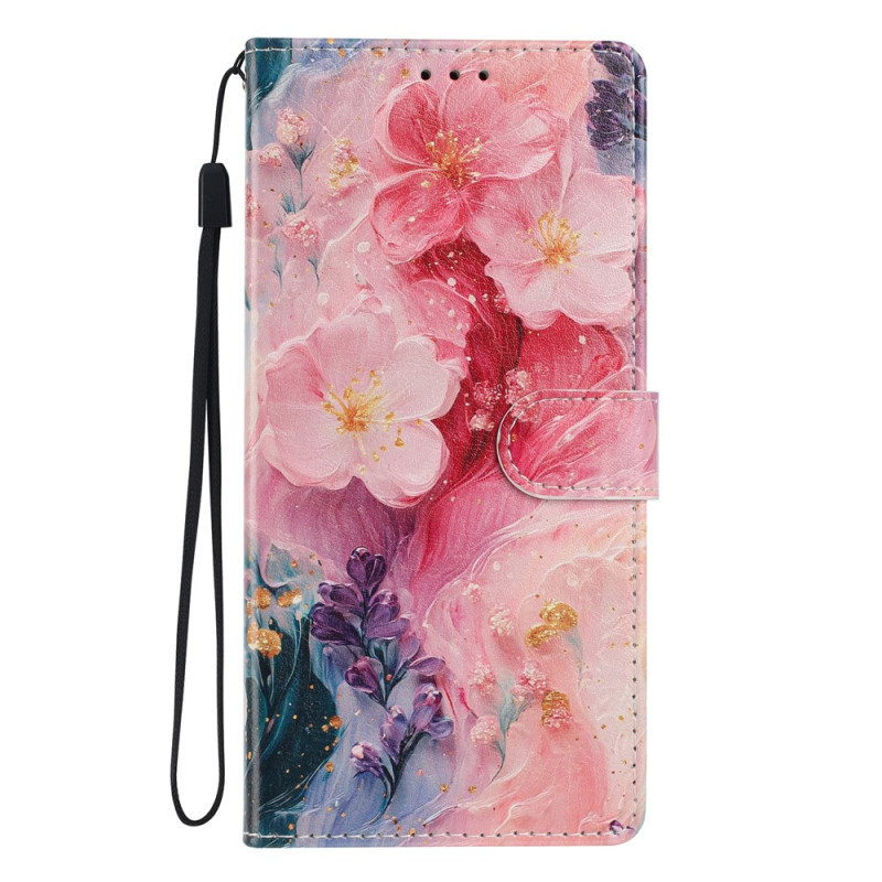 Hülle für Xiaomi Redmi 17 5G / 4G mit Blumenmuster